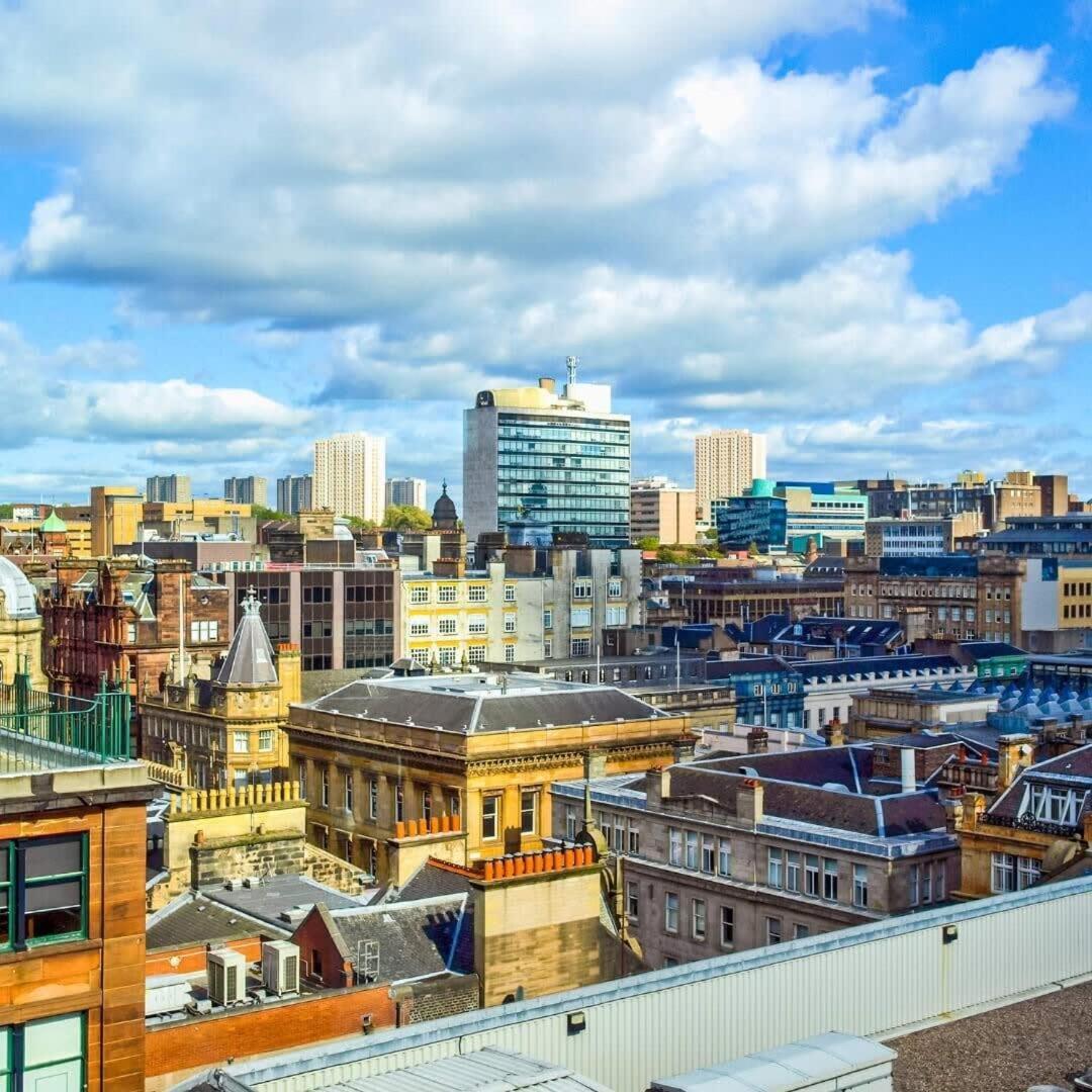 Modern And Refurbished Flat In Merchant City グラスゴー エクステリア 写真